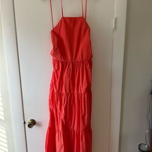 GAP Coral Maxi Dress